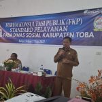 Dinas Sosial Kabupaten Toba Gelar Forum Konsultasi Publik Penetapan Standar Pelayanan Tahun 2025